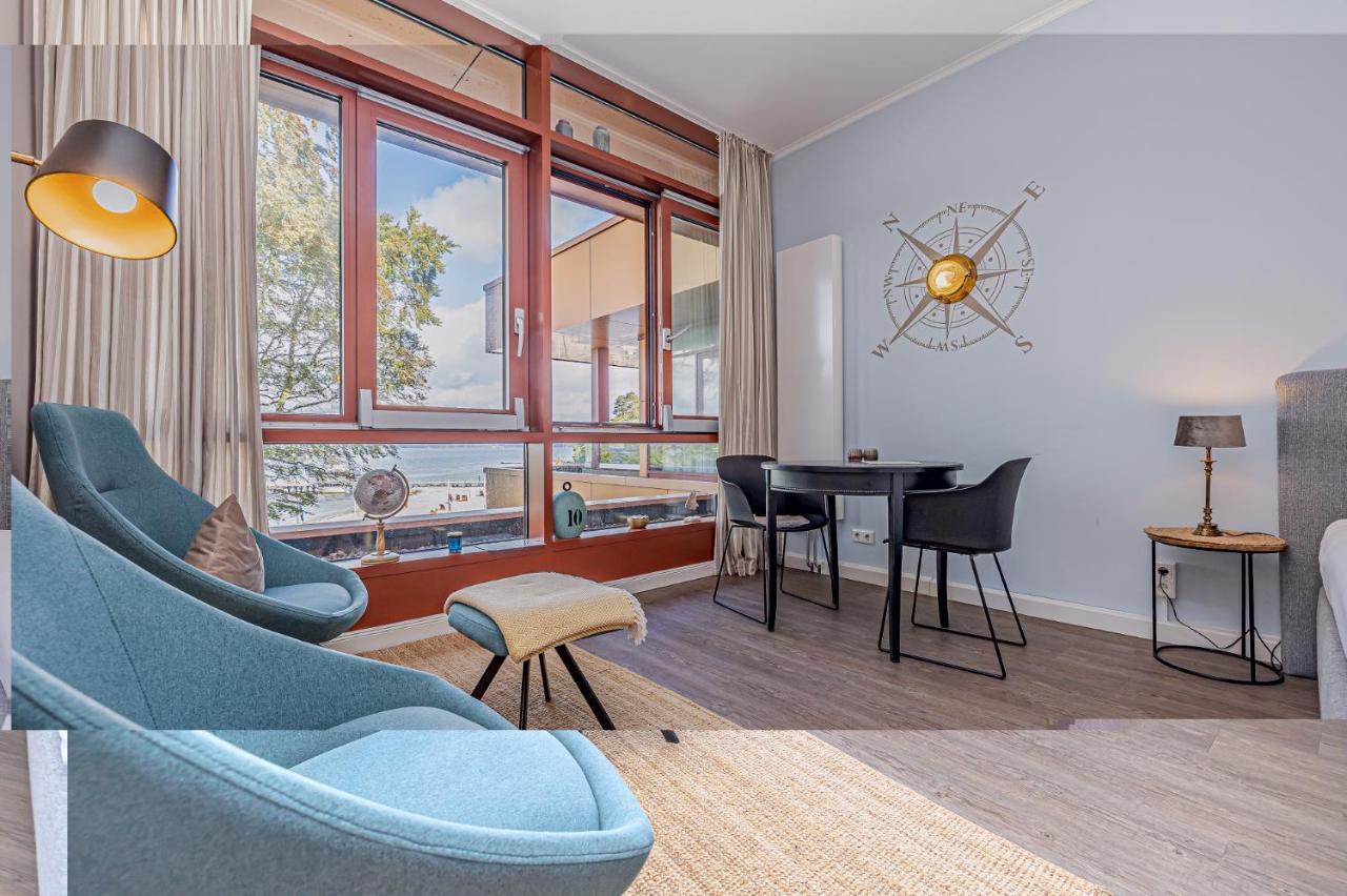 Fewo1846 Intermar - Marina Del Rey - Elegantes Studioapartment Mit Meerblick Und Eigenem Strandkorb Γκλύξμπουργκ Εξωτερικό φωτογραφία